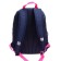School backpack, 38 x 28 x 18 cm, Grizzly 363, ergonomic back, dark blue/rose RG-363-9_1