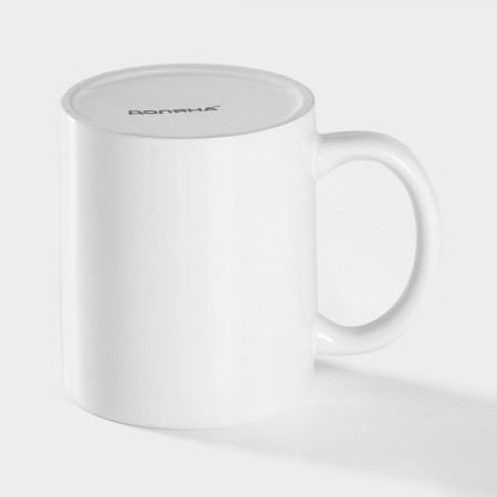 Mug ceramic shares "Classic", 390 ml, white color-2