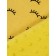 Pregnant for pregnant women anatomical, size 72 × 340 cm, cilia, yellow