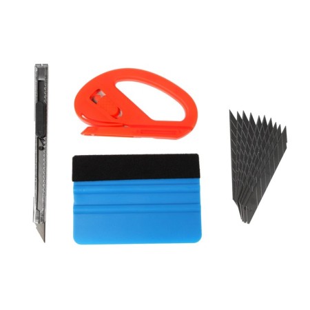 Tool for pasting a car with a film, set 4 pcs-1
