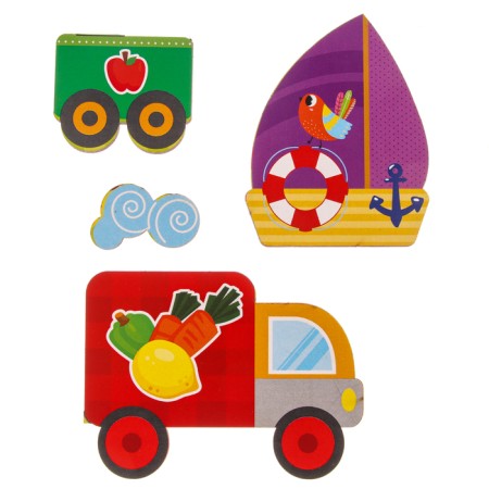 Головоломка «Учим транспорт»-6