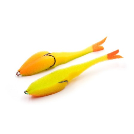 Foamen fish yaman devious minnow on a double, 135 mm, color 21 UV, 5 pcs.