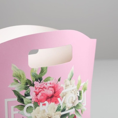 Gift package, packaging, "With Love", 23 x 22 x 6 cm-2