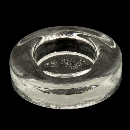 Round candlelight with a recess under the candle D-60mm 12x2 cm-1