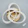 Causteen with PDU "Mons" 3xled 144W 3000-6000k gold 57x57x19 cm
