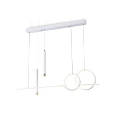 Светильник светодиодный подвесной с пультом Ambrella light, LineTech, FL5393, LED, 62 Вт, 4650Lum, 3000-6400К, цвет белый