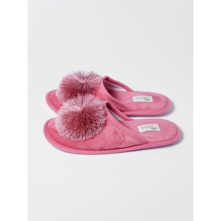 Women's slippers, size 37-38, pink color-3