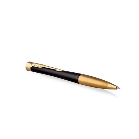 Ballpoint Parker Urban Core K314 Muted Black GT M, 1.0 mm, brass body, blue ink-3