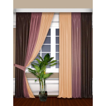 Set of curtains, size 180x250 cm, 2 pcs