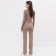 Home female set (jumper/pants), coffee color, size 48