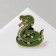The icon "snake" hissing, green color in gold