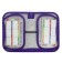 Penal 1 section, 130 x 210 x 40 mm, 2 folding strips, fabric, calligrata top, Content owl "