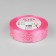 Satiner tape "Pattern", 25 mm × 23 ± 1 m, pink color No. 005