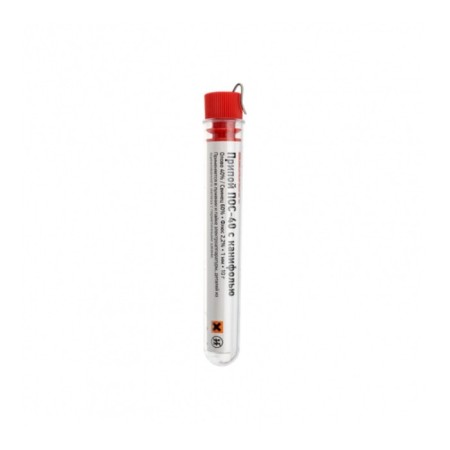 Solder with rosin Rexant, 10 g, d = 1 mm, tin 40% lead 60%