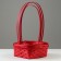 A set of wicker baskets, D19x9/32 cm, d22x9.5/34 cm, d25x10/36 cm, 3pcs, red, bamboo