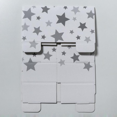 Gift folding box, packaging, “starry joys”, 31.2 x 25.6 x 16.1 cm-8