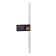 Simple sting for a screwdriver of tundra, CRV, bilateral, PZ1 - PZ2, 160 mm
