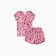 Set for a home -made girl (T -shirt/shorts) "Bear", pink color, height 110