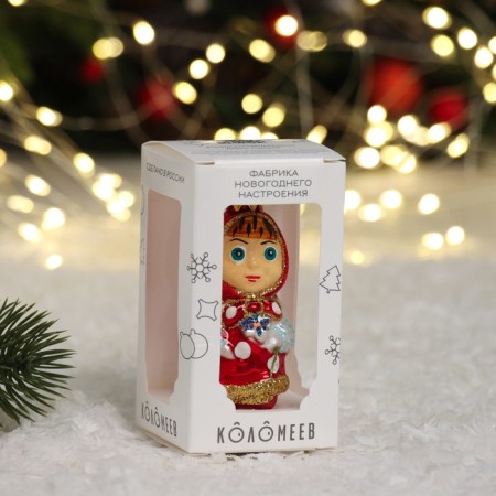Christmas tree decoration "Girl" H-8 cm-2