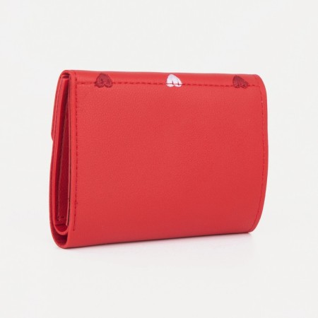 Wallet on the button, the color is red-1