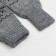 Women's mittens, gray color, size 18