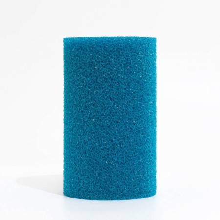 Round sponge No. 6, coarse, 12 x 12 x 20 cm, blue-1
