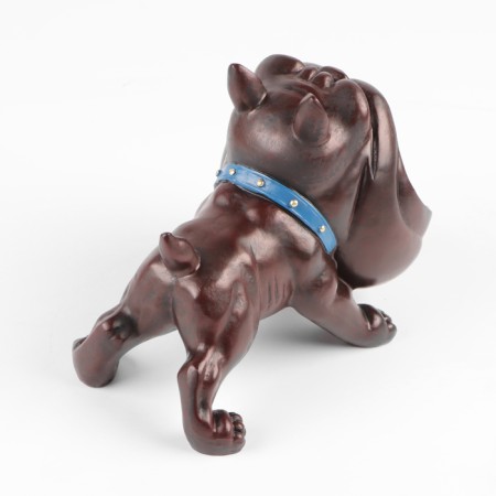 Ash from the Polystone "Bulldog" 10.8 x18.2 x 13.5 cm-1