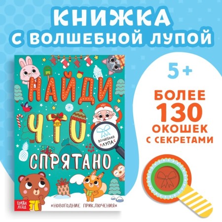 The book “Find what is hidden. New Year's adventures "