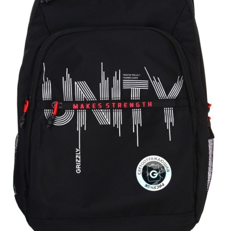 Youth backpack Grizzly, 43 x 31 x 20 cm, ergonomic back, laptop department-15
