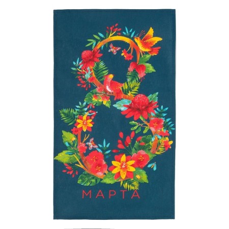 Kitchen towel "March 8" 35x60 cm-1
