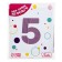 Foil ball 40 "Tounds 5", Slim orchid