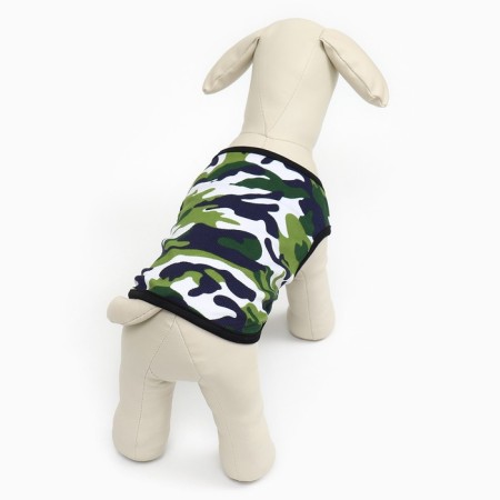 T -shirt for animals, 2xl (DS 45, OG 55 cm), camouflage-2