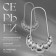 Earrings Metal "Pins" Grozdi, Color Silver