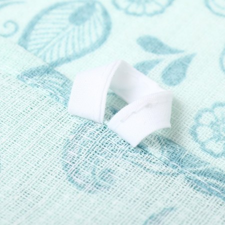 Towel 35x60cm butterflies 761-1p, blue, waffle, 120g/m HL100%-1