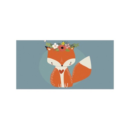 Toy basket "Modest fox, size 35x50 cm-1