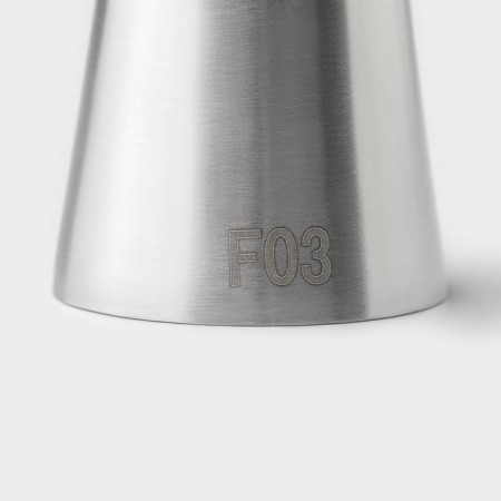 Konfinetta confectionery nozzle, D = 3.6 cm, No. F03-4