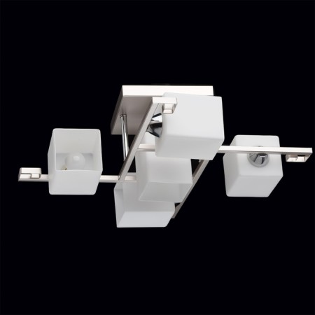 Tetro ceiling chandelier 5x60W E14 Metal 65x65x20cm-4