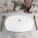 Porcelain dining Porcelain Wilmax ilona, ​​D = 24.5 cm, white color