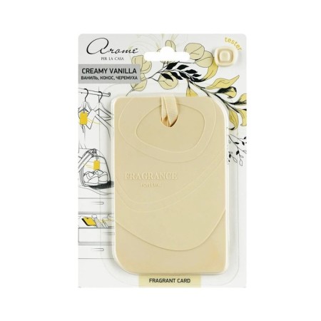 Ароматизатор подвесной FRAGRANT CARD Creamy vanilla-1