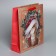 Craft vertical “New Year's time” package, m 26 x 30 x 9 cm, new year