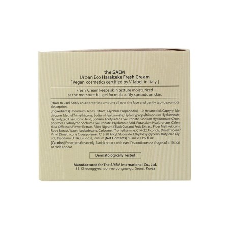 Facial cream refreshing with New Zealand flax extract Urban Eco Harakeke Fresh Cream-2