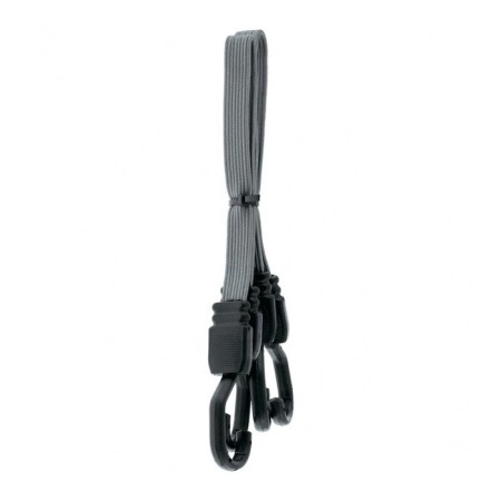 Gum for mounting baggage Stels, 1 m, plastic hooks, set 2 pcs 54402-2
