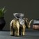 Climb "Elephant", gold 13x19 cm, for a candle d = 4 cm