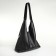 Women's bag on the magnet Textura, medium size, cosmetic bag, black color