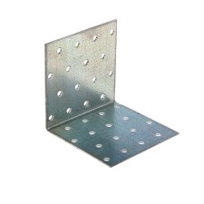 Fitty corner, 80x80x80x2 mm, zinc, in package 25 pcs.