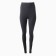 Women's legins with an insert of Minaku, black color, rr 44