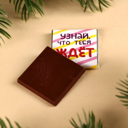 Chocolate with a prediction “Find out what awaits you”, 5 g.-2