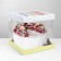 Cake box, confectionery packaging, “Congratulations!”, 30 x 30 cm