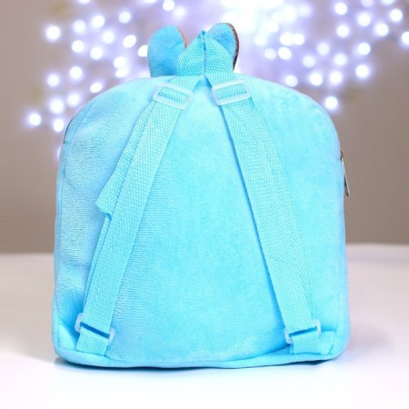New Year's Plush Children's backpack "Hare with gifts", 24 × 24 cm, for the New Year-3