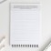Gratitude Diary "Best Day", A5 format, 30 sheets
